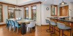 Spacious dining area
